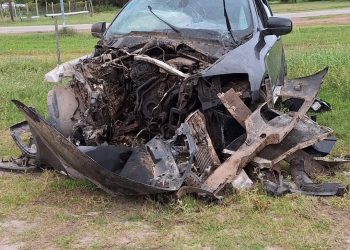 Fuerte choque en Circunvalación y Maipú