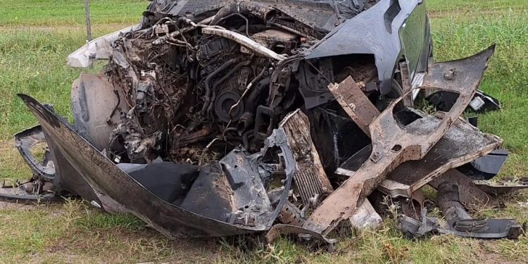 Fuerte choque en Circunvalación y Maipú