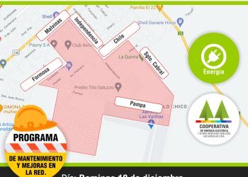 Corte de luz de 3 horas este domingo en el sureste de la ciudad