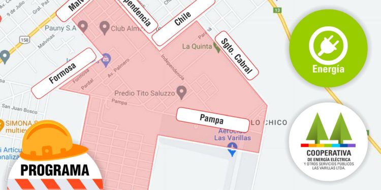 Corte de luz de 3 horas este domingo en el sureste de la ciudad