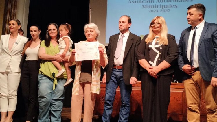 Homenaje a ex intendentes de Las Varillas