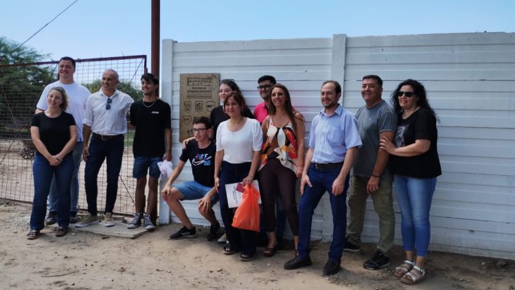 Se habilitó el biodigestor en el predio de caniles