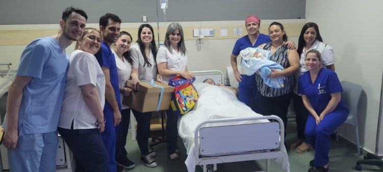 El primer bebé del año en Las Varillas nació en el Hospital Diego Montoya