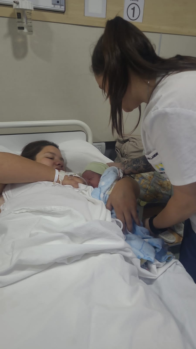 El primer bebé del año en Las Varillas nació en el Hospital Diego Montoya