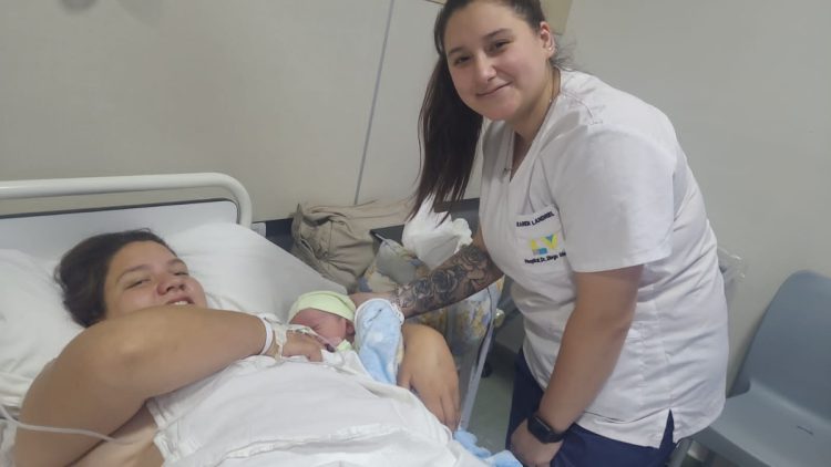 El primer bebé del año en Las Varillas nació en el Hospital Diego Montoya
