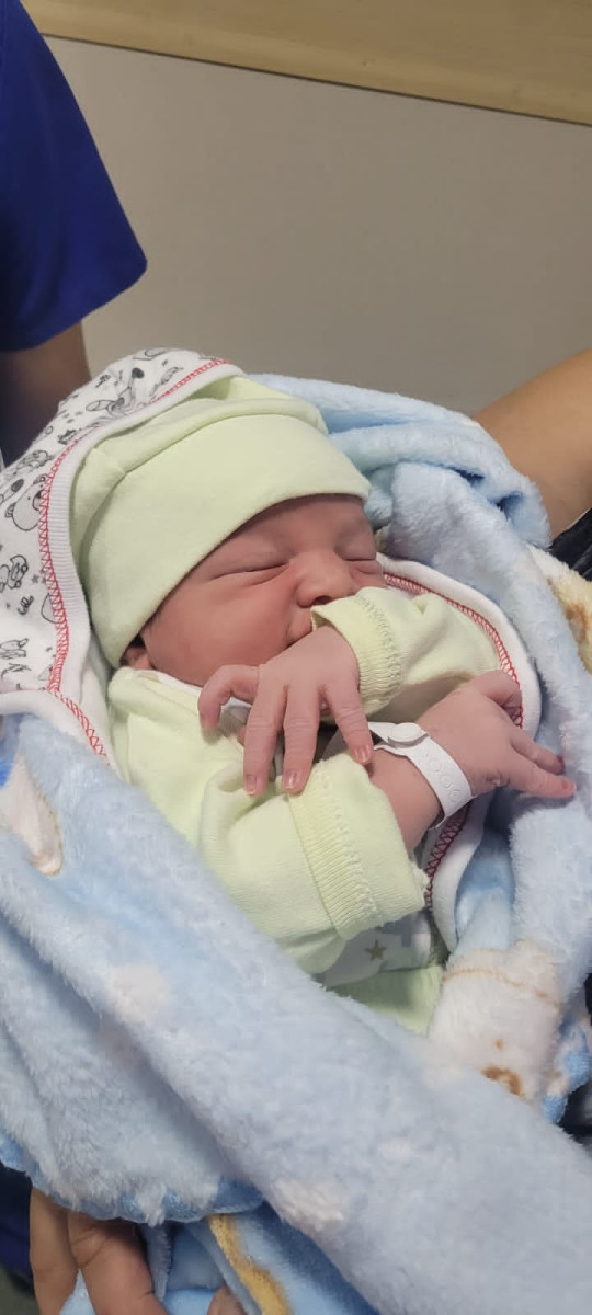 El primer bebé del año en Las Varillas nació en el Hospital Diego Montoya