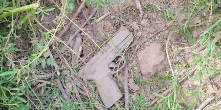 Hallaron en  Arroyo Algodón  la pistola con la que fue asesinado  Daniel Martinengo