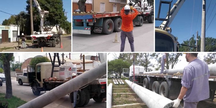 Obra de nueva línea troncal en el cuadrante sureste