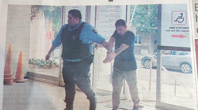 Alexis Barrio reconoció haber disparado  contra  Martinengo