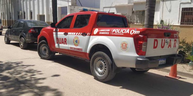 Bomberos varillenses colaboran en la búsqueda de una persona desaparecida en Morteros