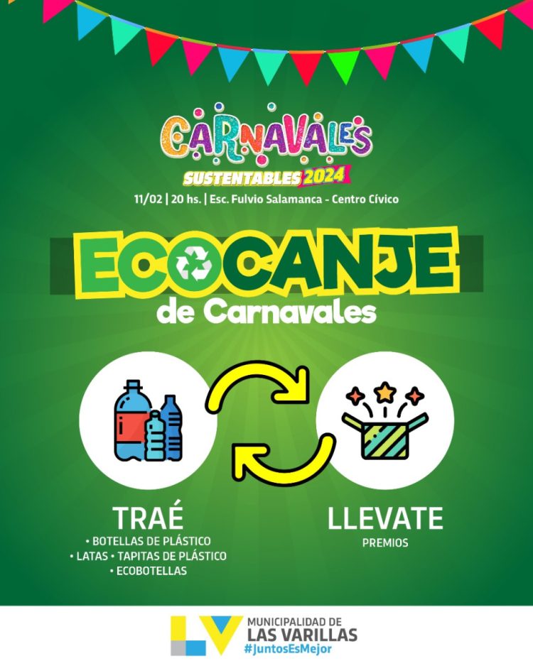Presentación de los Carnavales de Las Varillas