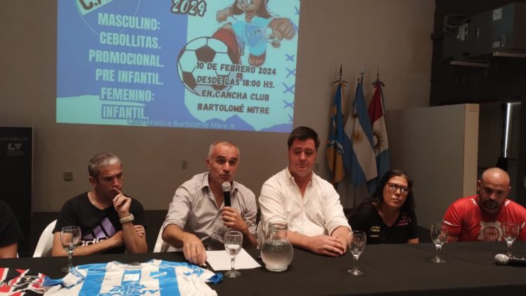 Presentaron la edición 2024  de la Copa Ciudad de Las Varillas