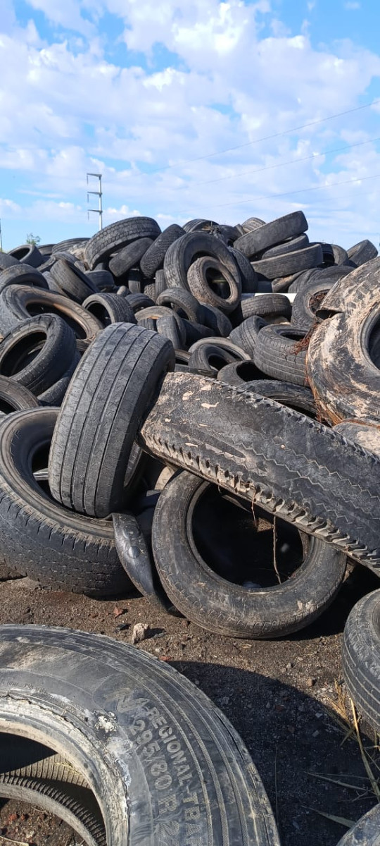 Recuperaron 6 toneladas de neumáticos en desuso