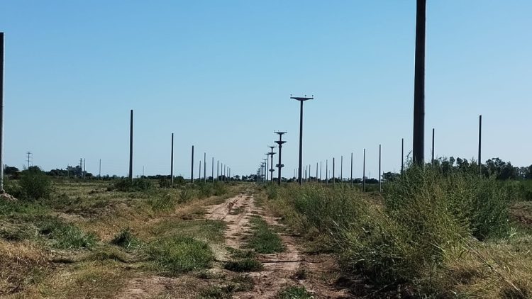 Inspección de  obras en el futuro Parque Industrial de Las Varillas