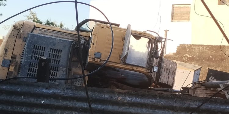 Accidente en obra construcción afectó servicios de la Cooperativa
