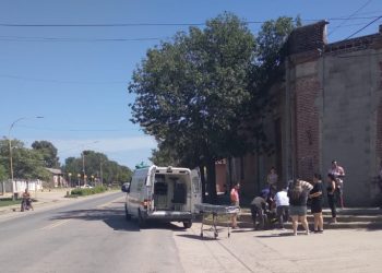 Chocaron una moto y un rastrojero en El Arañado