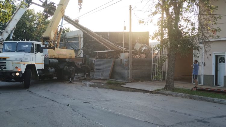 Accidente en obra construcción afectó servicios de la Cooperativa