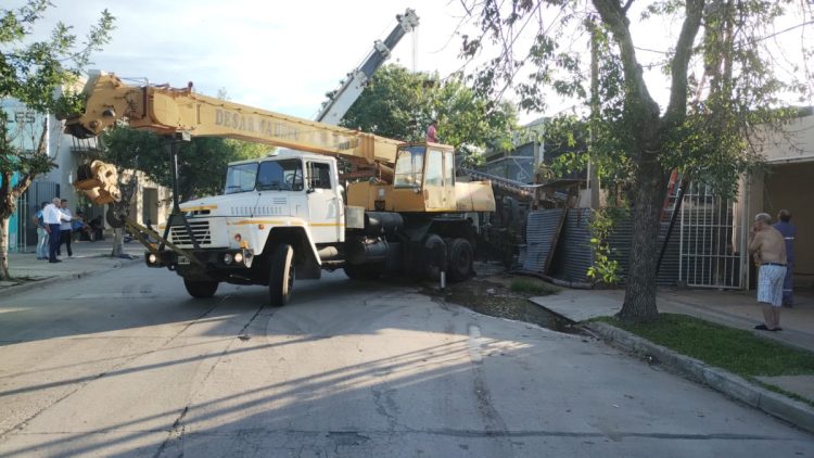 Accidente en obra construcción afectó servicios de la Cooperativa