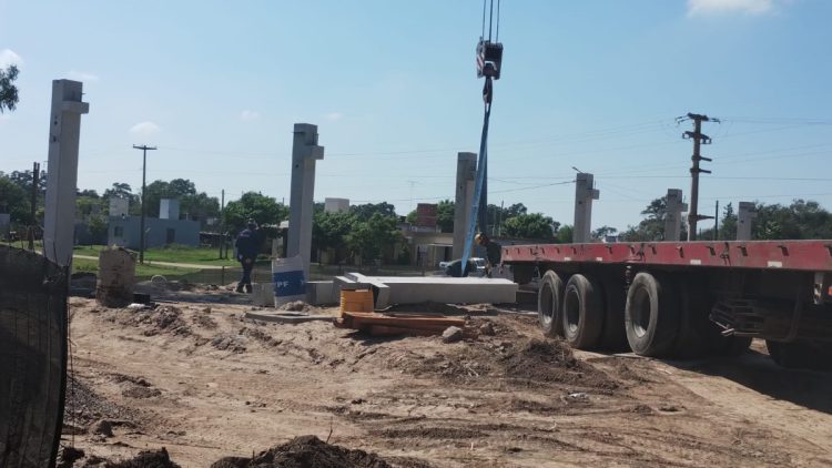 A fines de marzo  estaría techado el nuevo edificio de Tribunales de Las Varillas