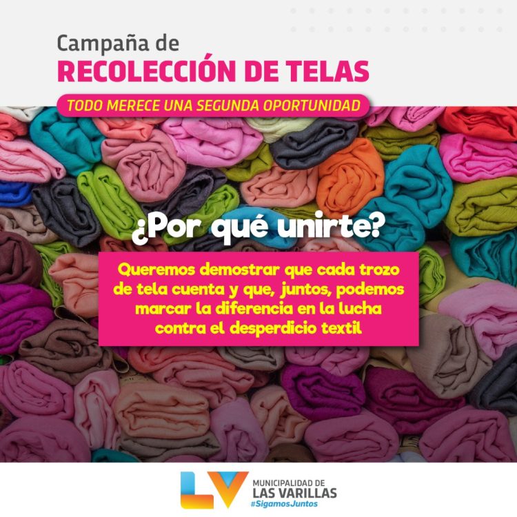 Comenzó  la campaña de recolección de telas