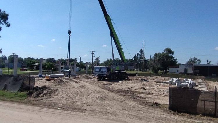 A fines de marzo  estaría techado el nuevo edificio de Tribunales de Las Varillas