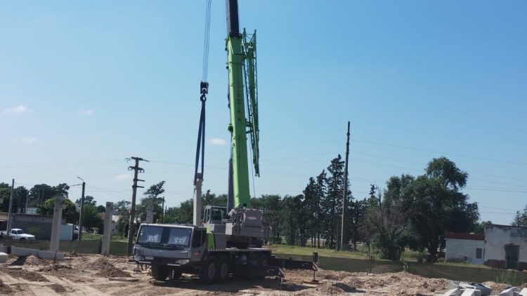 A fines de marzo  estaría techado el nuevo edificio de Tribunales de Las Varillas