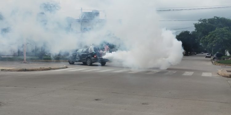Operativo de fumigación con termoniebla en toda la ciudad (vea aquí las zonas)
