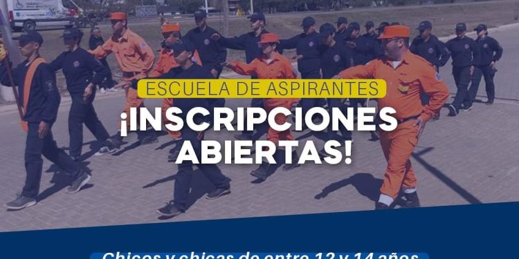 Programa de aspirantes menores de Bomberos Voluntarios