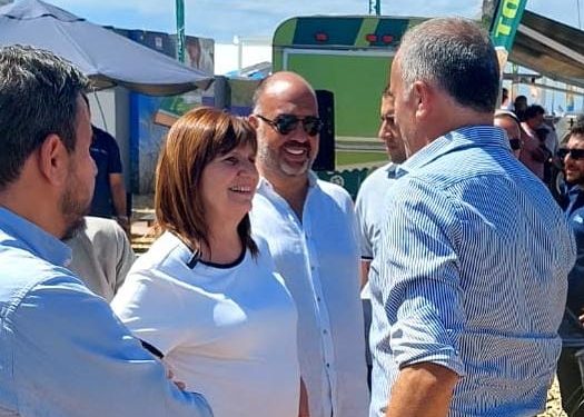 El intendente Daniele mantuvo un encuentro con Patricia Bullrich