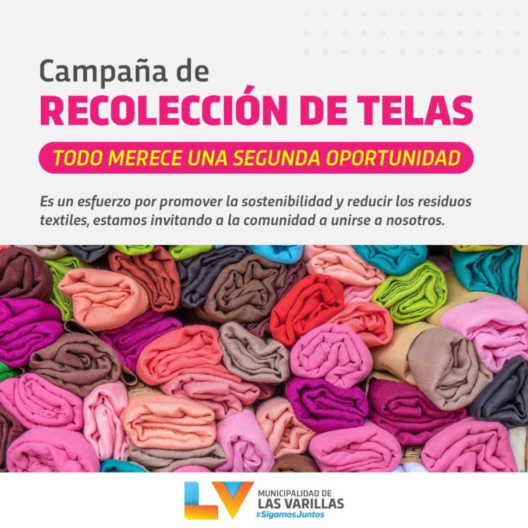 Comenzó  la campaña de recolección de telas
