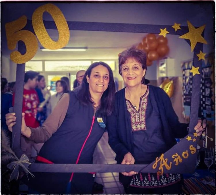 Festejos por los 50 años de la Escuela El Amanecer