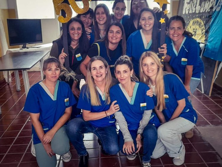 Festejos por los 50 años de la Escuela El Amanecer