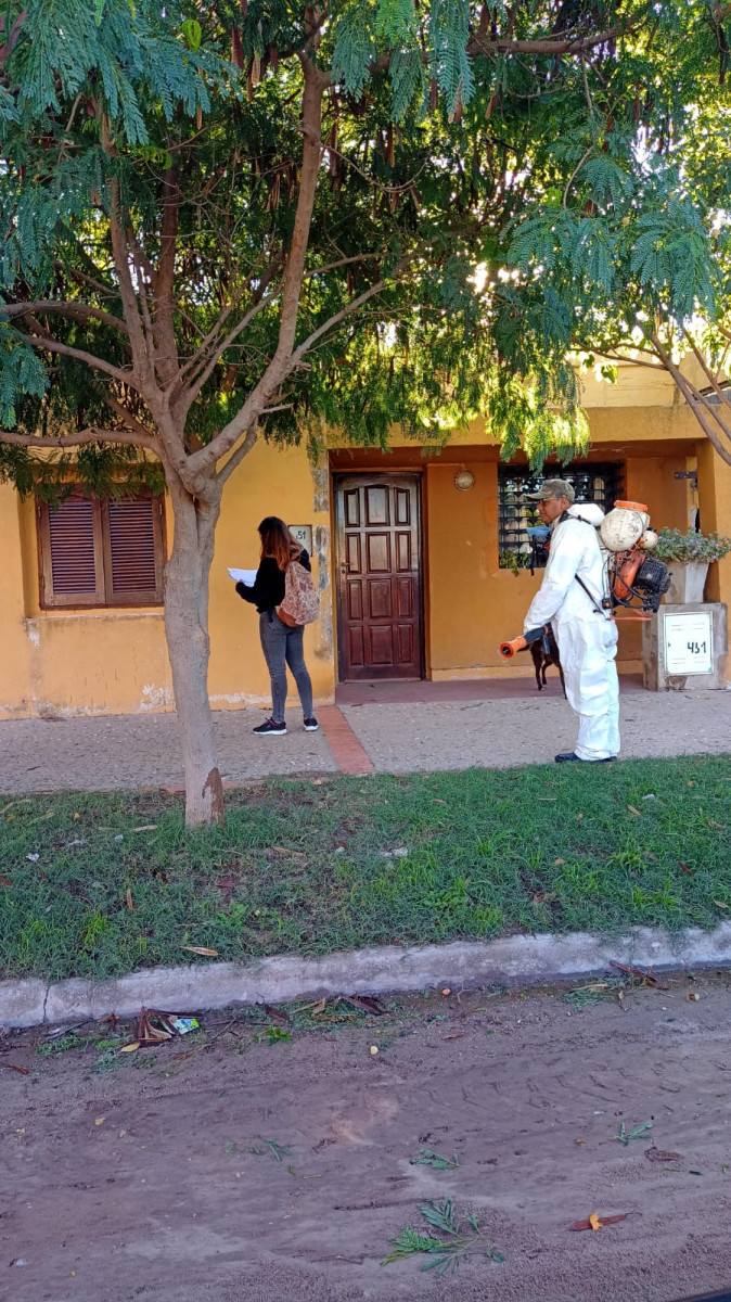 Dengue: las brigadas de prevención continúan trabajando en los domicilios de la ciudad