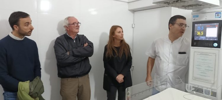 Referentes de la firma “Campo Callerio” visitaron el hospital