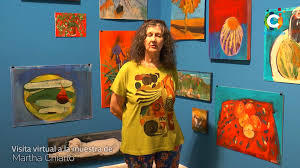 Exposición de la artista  Martha Chiarlo