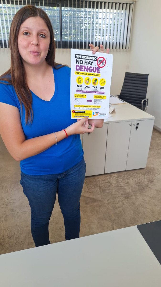 Dengue: el municipio realiza campaña informativa en empresas y comercios locales