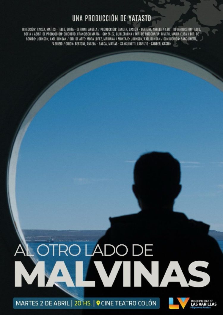 Exhibirán este martes el filme “Al otro lado de Malvinas”