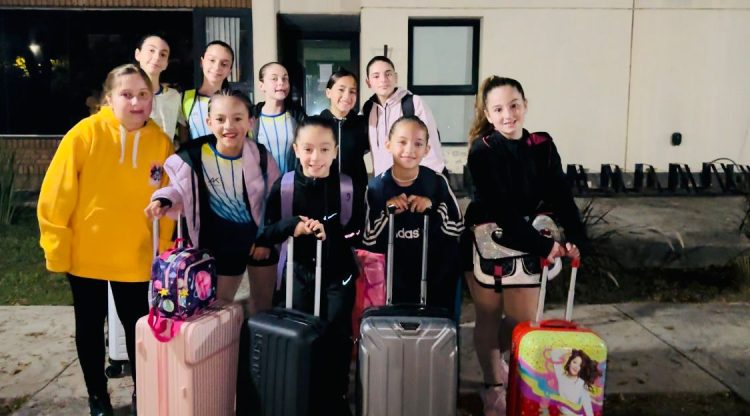 La Escuela Varillense de Patín participó de una clínica en Laguna Larga