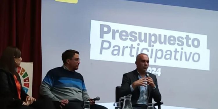 Daniele participó como disertante en la capacitación y apertura del programa Presupuesto Participativo 2024