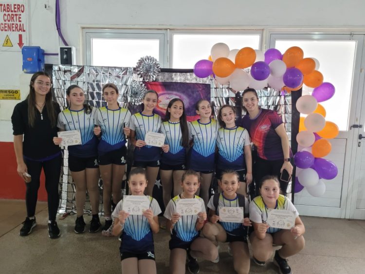 La Escuela Varillense de Patín participó de una clínica en Laguna Larga