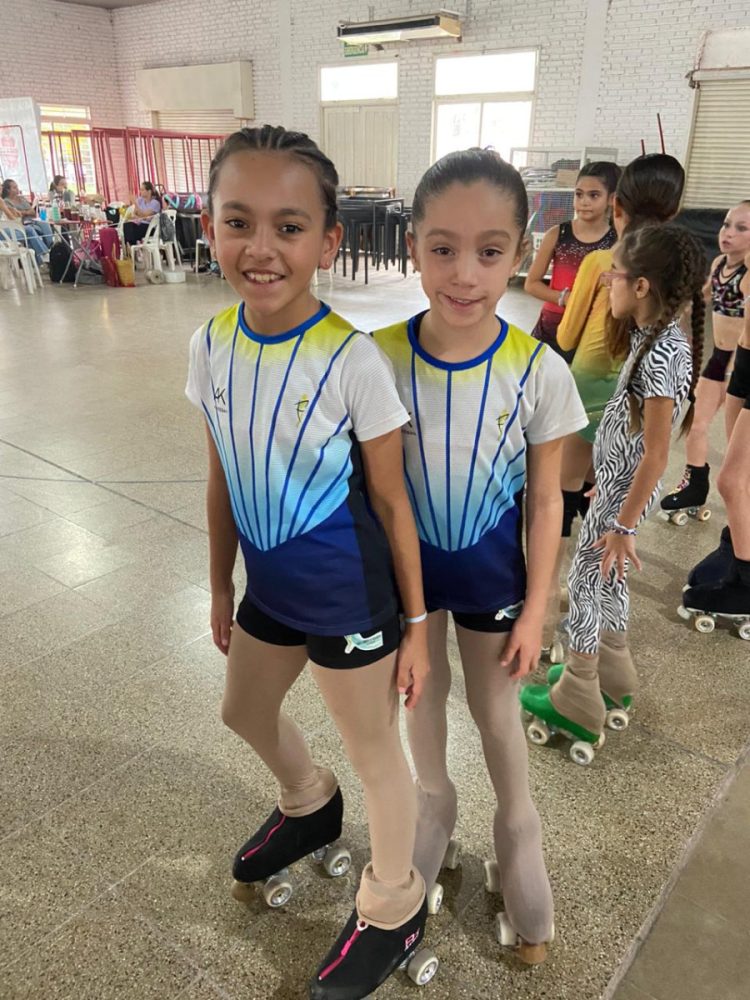 La Escuela Varillense de Patín participó de una clínica en Laguna Larga