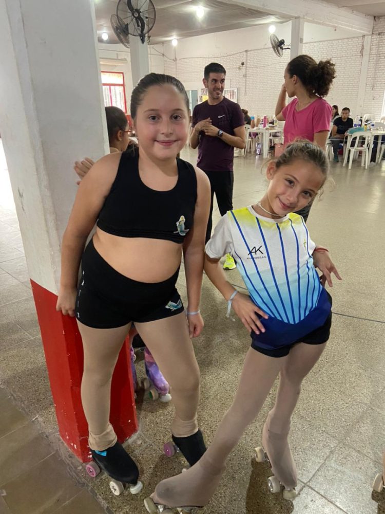La Escuela Varillense de Patín participó de una clínica en Laguna Larga
