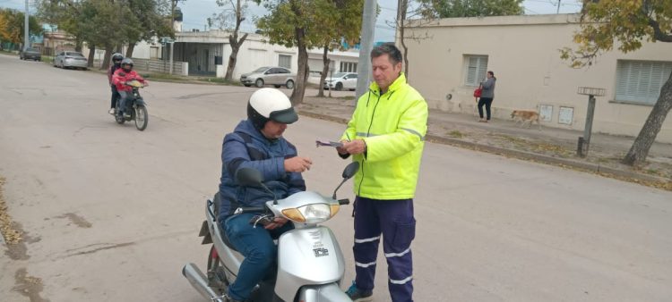 Actividad del Departamento de Tránsito y Seguridad Ciudadana
