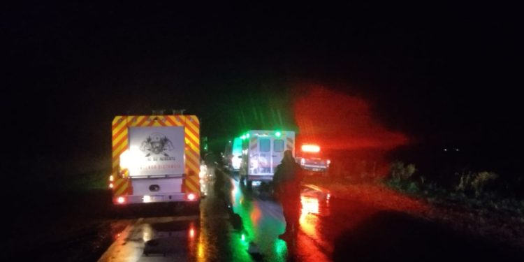 Accidente de tránsito en cercanías de Alicia. Lesiones leves