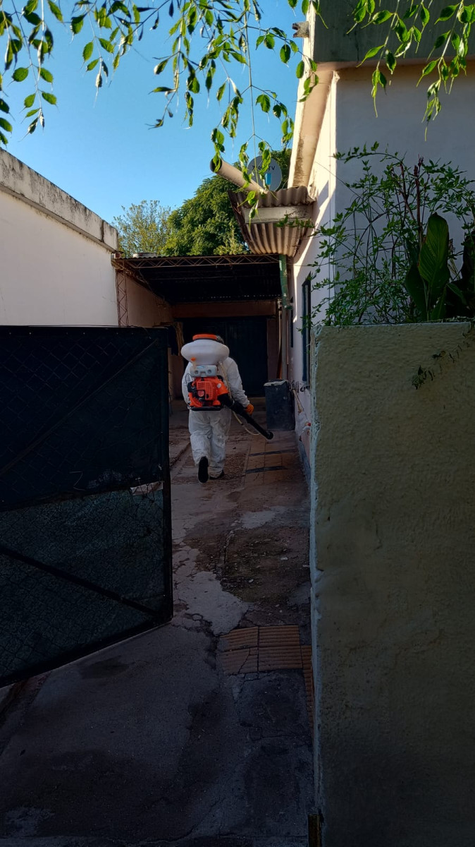 Dengue: más de 200 domicilios fueron fumigados  en la segunda semana de abril