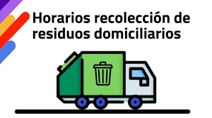 Cambia  el  horario de recolección de residuos domiciliarios