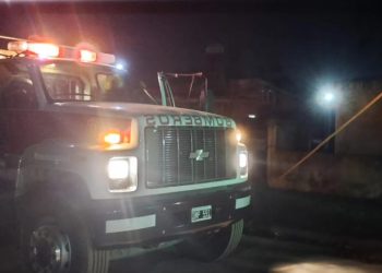 Incendio de vivienda en Barrio Juan XXIII