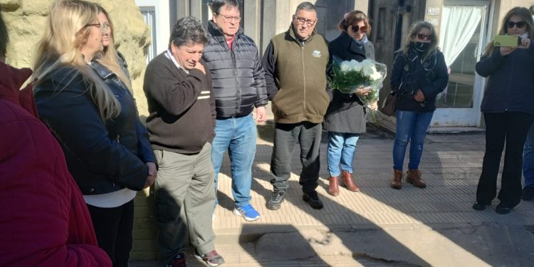Homenaje en memoria del soldado Jorge Ludueña