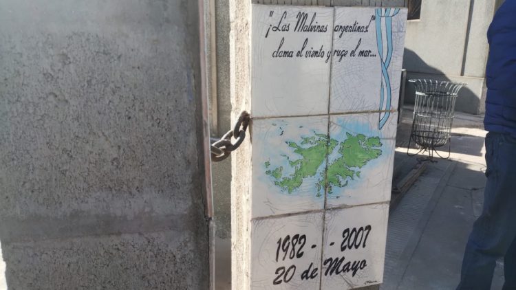 Homenaje en memoria del soldado Jorge Ludueña