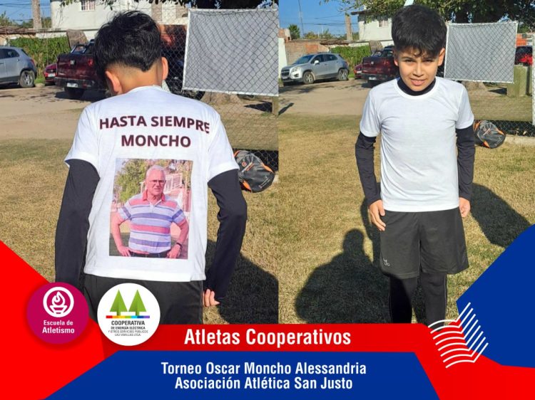 La Asociación Atlética San Justo homenajeó a Oscar “Moncho”  Alessandria